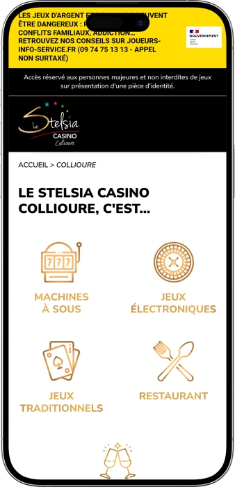 Stelsia Casino Collioure App